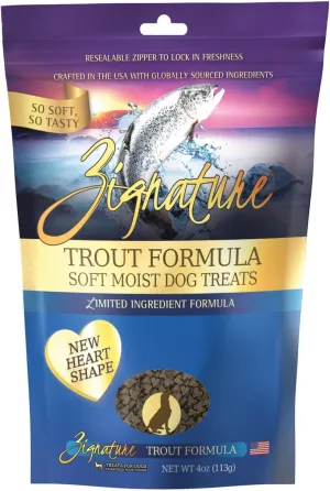 Zignature Trout Flavored Soft Dog Treats