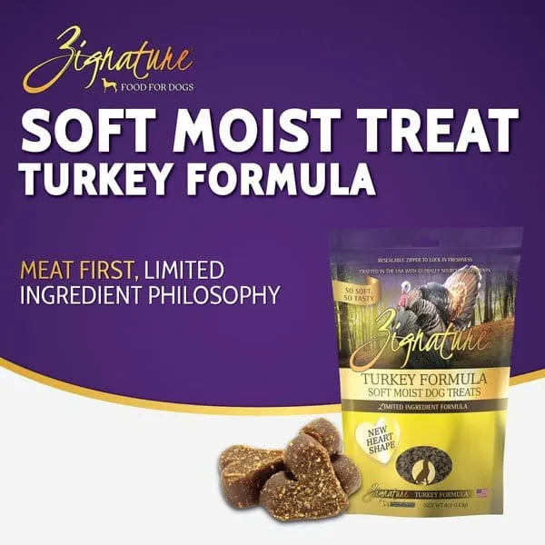 Zignature Turkey Flavored Soft Dog Treats
