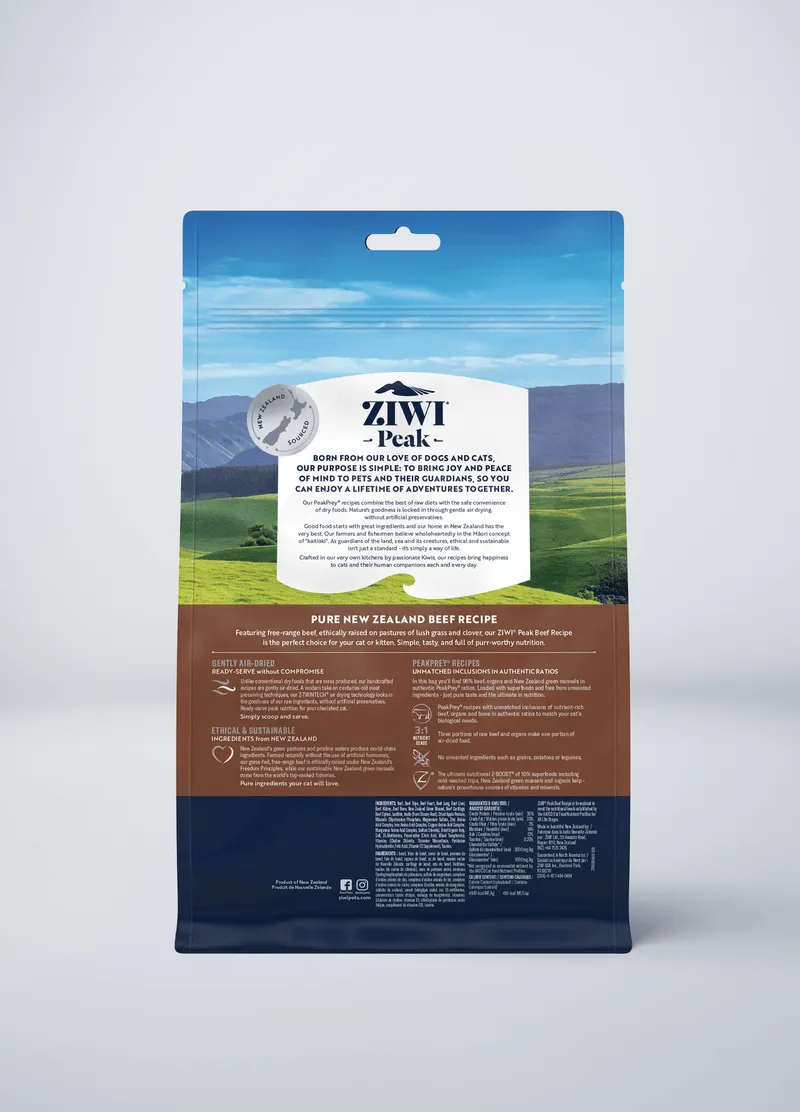 ZIWI Peak Air-Dried Beef Recipe For Cats