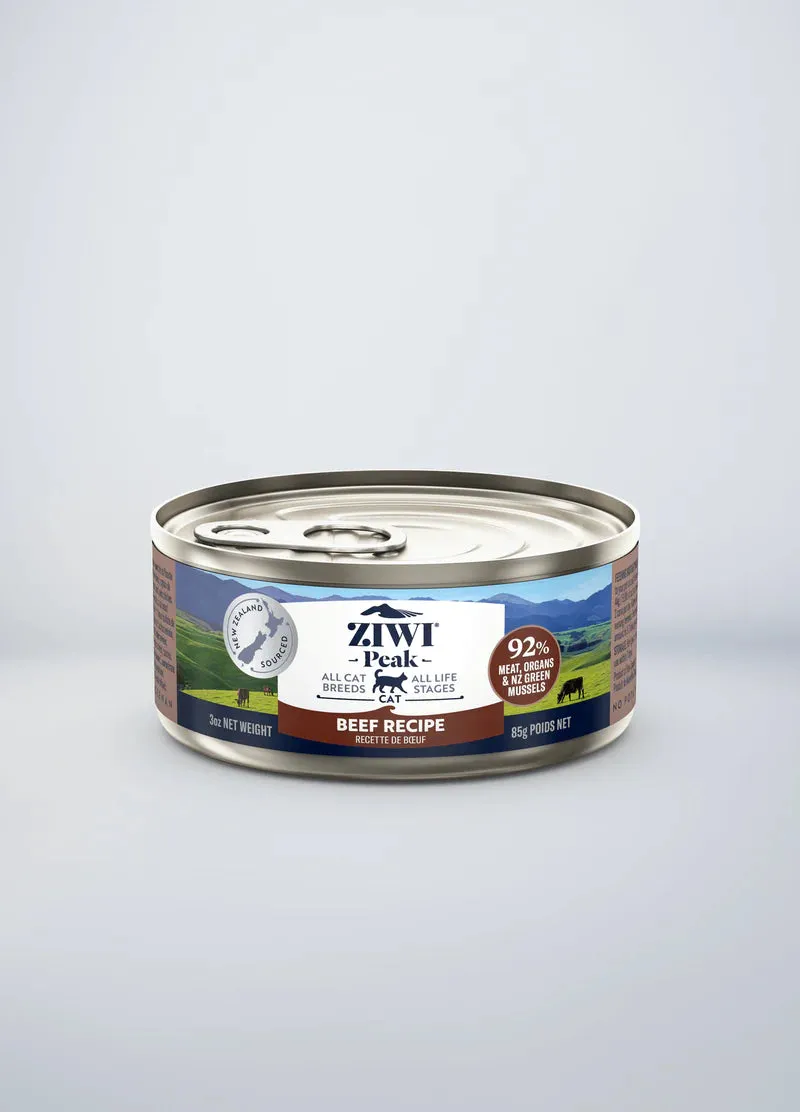 Ziwi Peak Beef Canned Cat Food