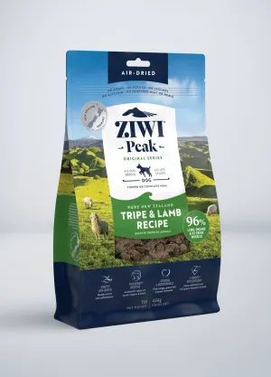 ZIWI Peak Grain Free Air-Dried New Zealand Tripe and Lamb Dry Dog Food
