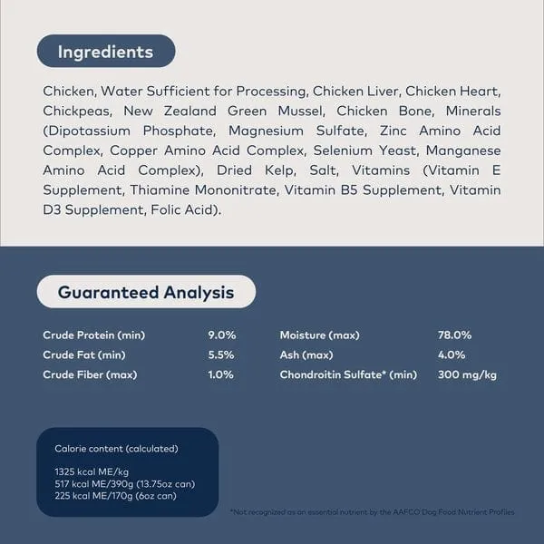 ZIWI Peak Grain Free Free-Range Chicken Recipe Canned Dog Food