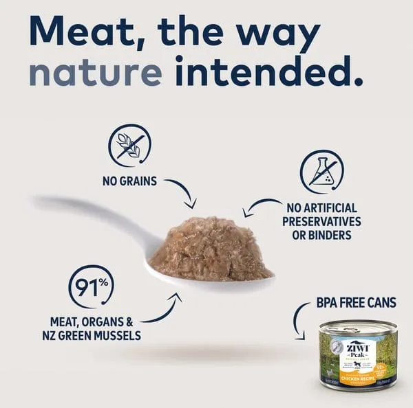 ZIWI Peak Grain Free Free-Range Chicken Recipe Canned Dog Food