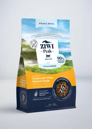 ZIWI Peak Steam & Dried Chicken with Whole Mackerel Recipe Air-Dried Cat Food