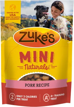 Zuke's Mini Naturals Pork Dog Treats