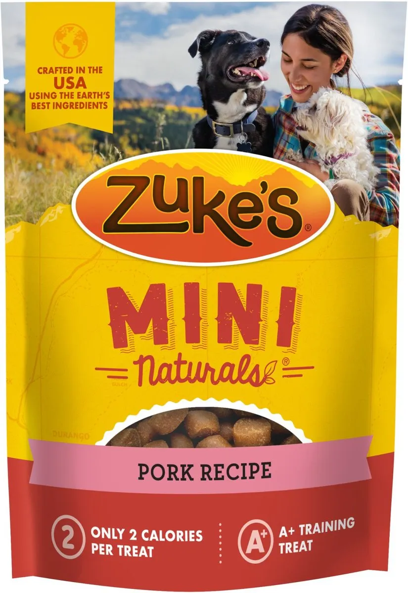 Zuke's Mini Naturals Pork Dog Treats